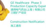 GE Healthcare Phase3 PCEP Construction Notification